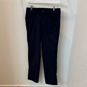 lululemon athletica Navy Straight Leg Pants 30” inseam